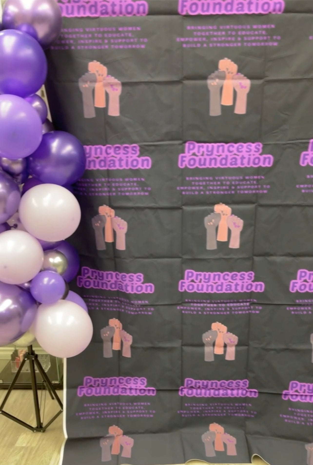 Custom Backdrop - Premium Vinyl Design