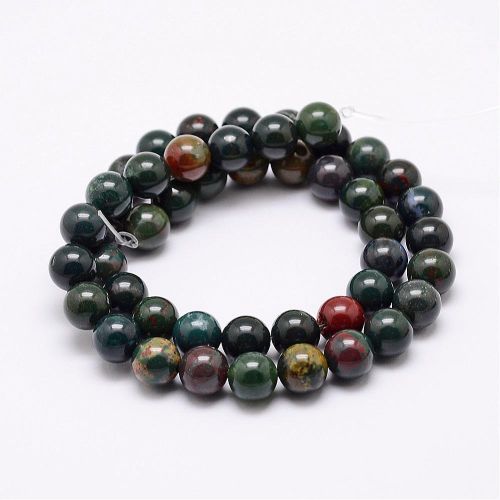 Indian Bloodstone Gemstone Bead