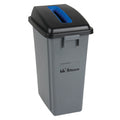 Waste Classification - Lid, Open Lid, Plastic, Fits Container Size: 17-1/4" x 12-1/2"