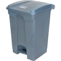 Step-On Garbage Can, Plastic, 12 US gal. Capacity