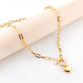 Delicate Heart Chain Choker