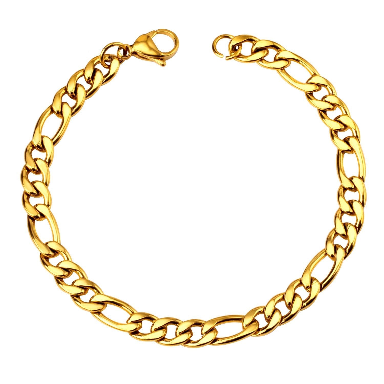 Boho Cuban Chain Bangle