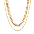 Layered Cuban Link Choker