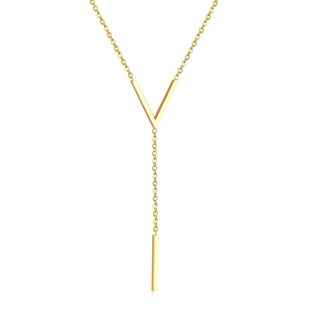 Geometric V-Link Choker