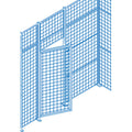 Wire Mesh Partition Components - Swing Doors, 3' W x 7' H