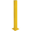 Heavy-Duty Bollards, Steel, 48" H x 4" W, Yellow