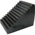 Wheel Chock, 9-1/2" x 6-1/2" x 7-1/2", Black