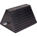 Wheel Chock, 9" x 8" x 6", Black