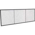 Wire Mesh Partition Panel, 3' H x 8' W