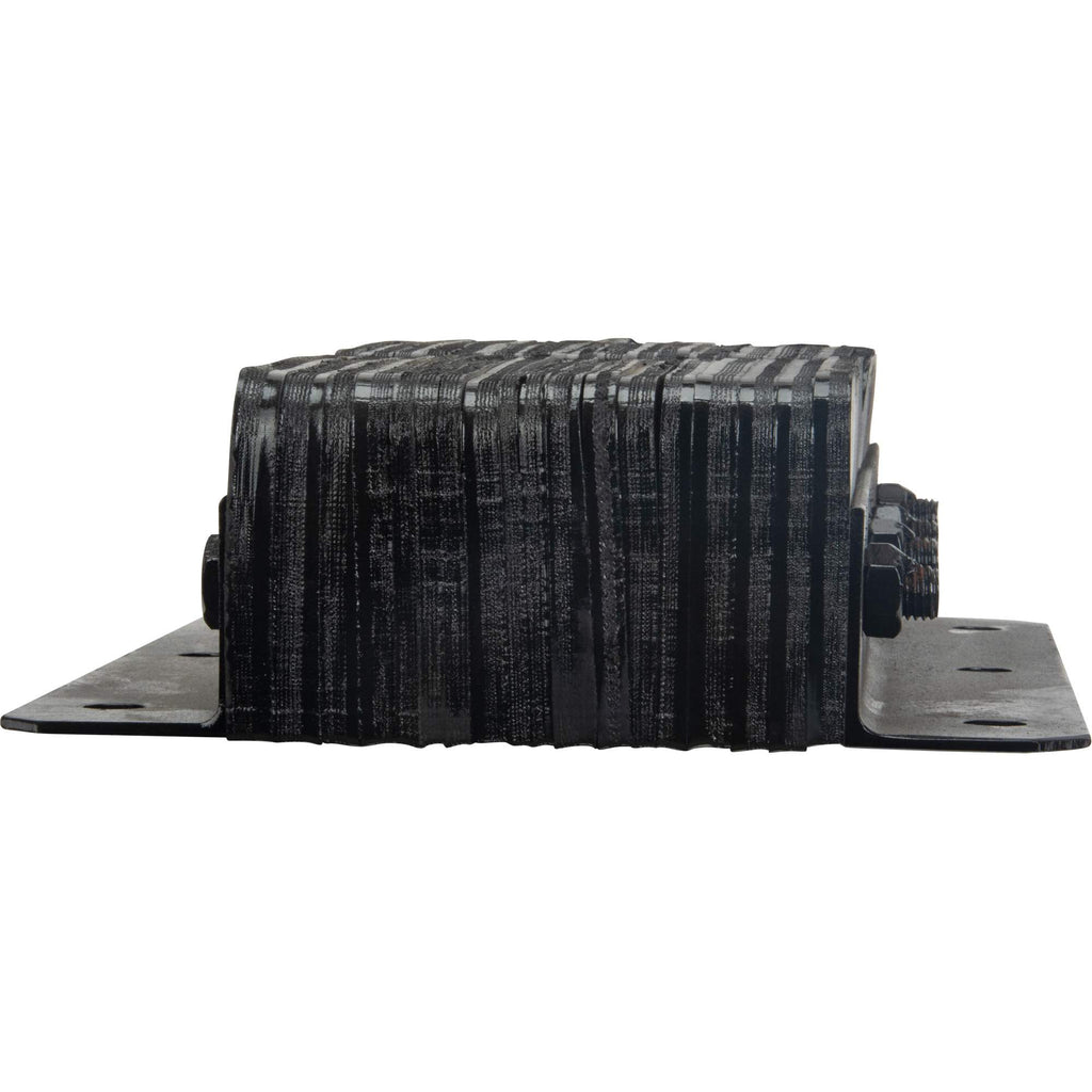 Laminated Dock Bumpers, Vertical, Rubber, 11" W x 4" D x 20" H