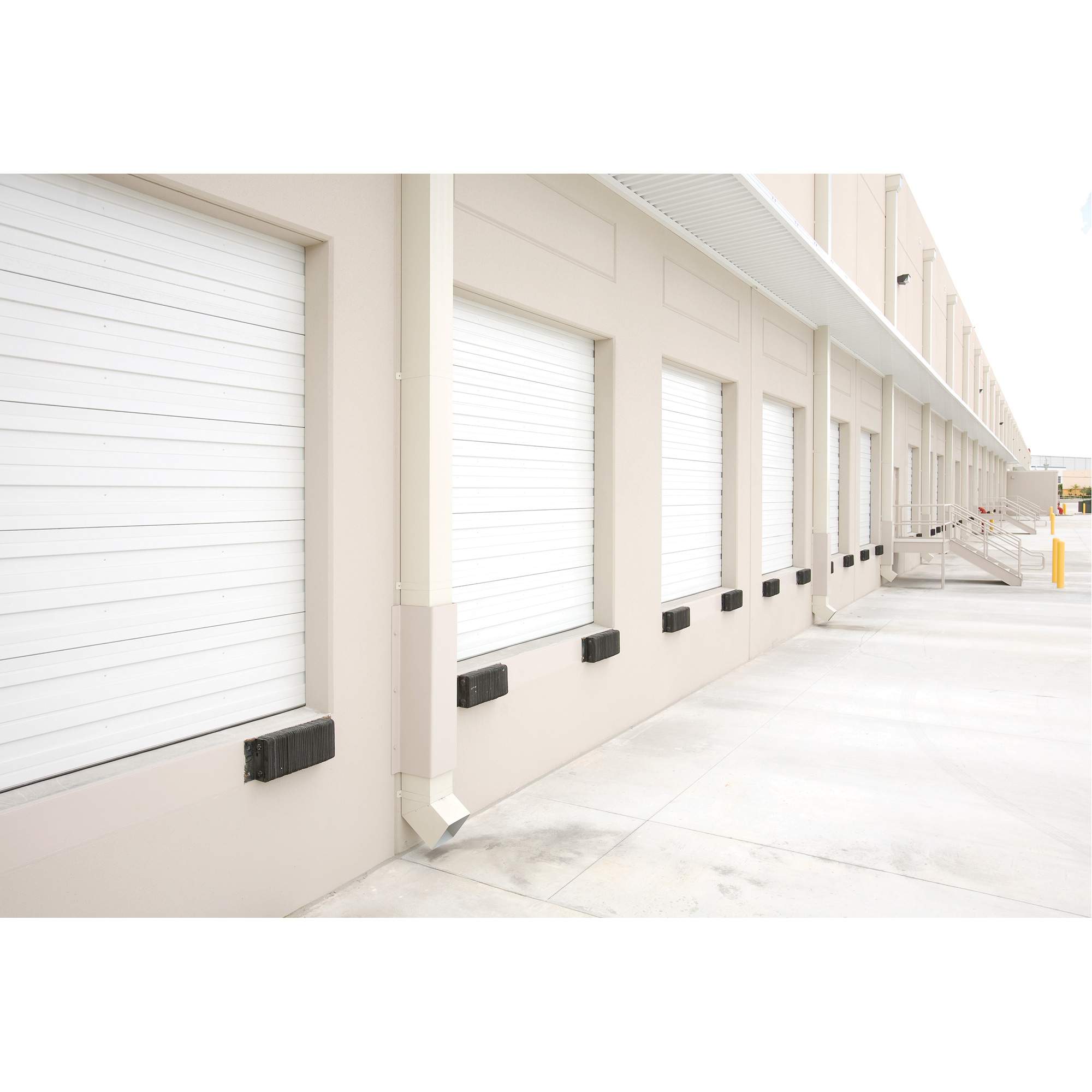 Laminated Dock Bumpers, Vertical, Rubber, 11" W x 4" D x 20" H