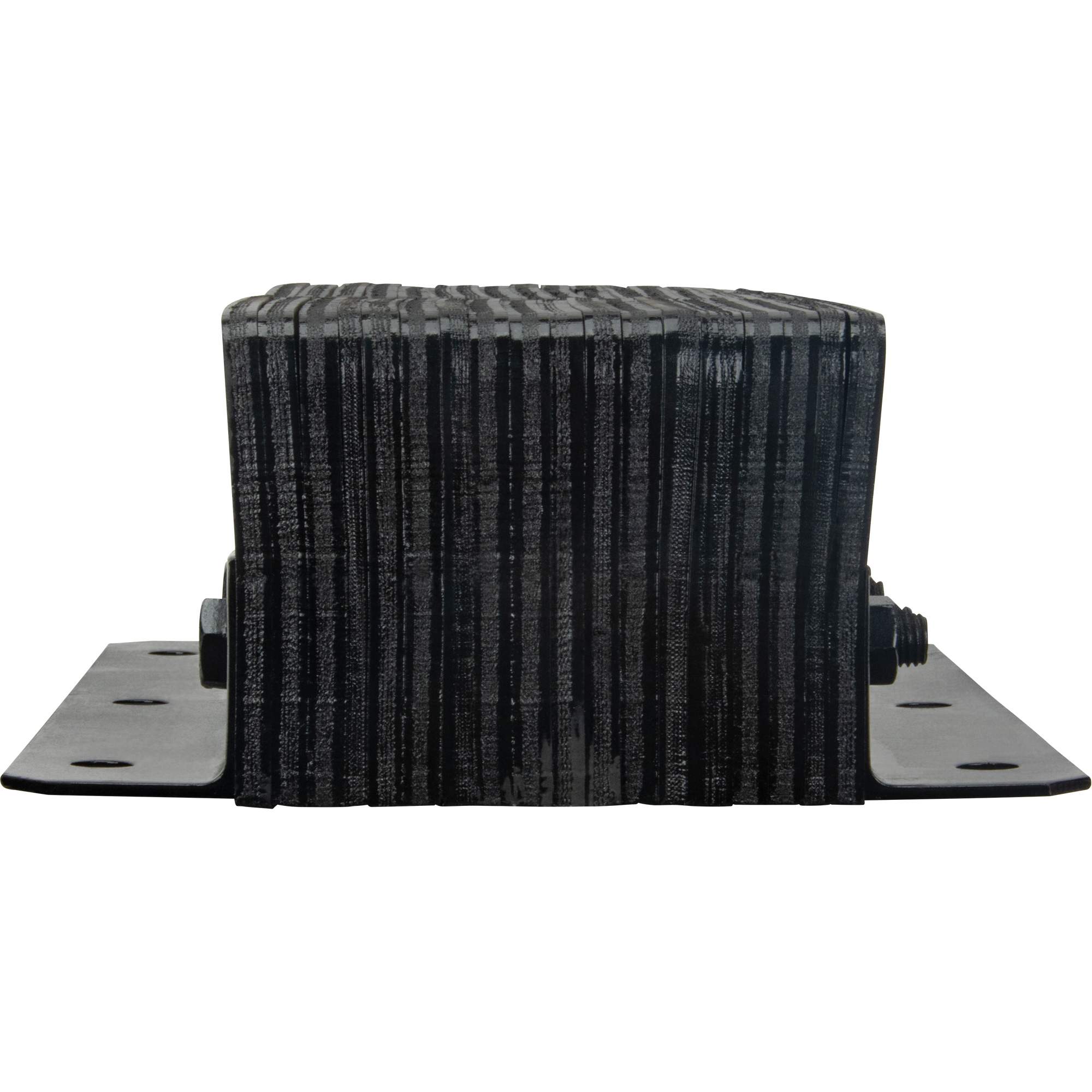 Laminated Dock Bumpers, Vertical, Rubber, 11" W x 6" D x 20" H