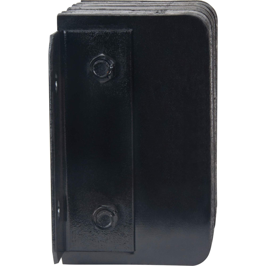 Laminated Dock Bumpers, Horizontal, Rubber, 12" W x 6" D x 10" H