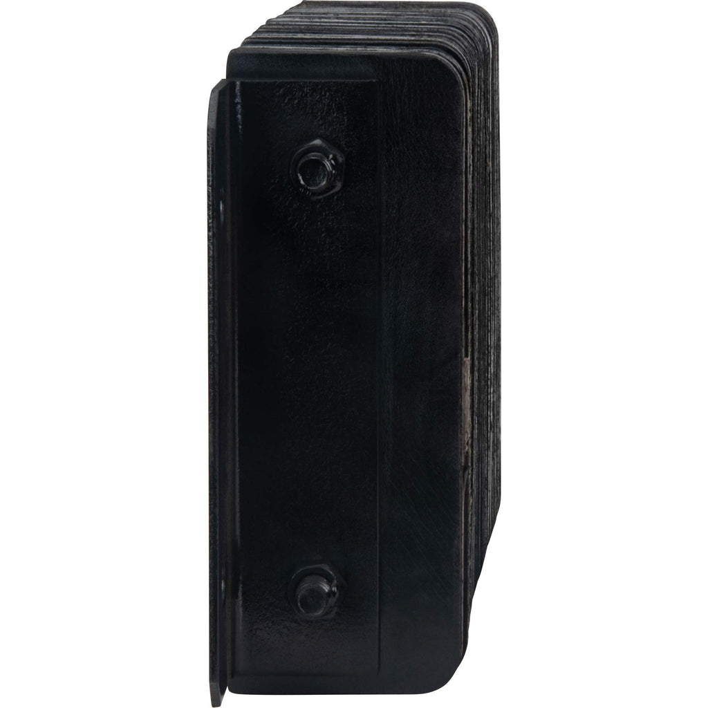 Laminated Dock Bumpers, Horizontal, Rubber, 18" W x 4" D x 12" H