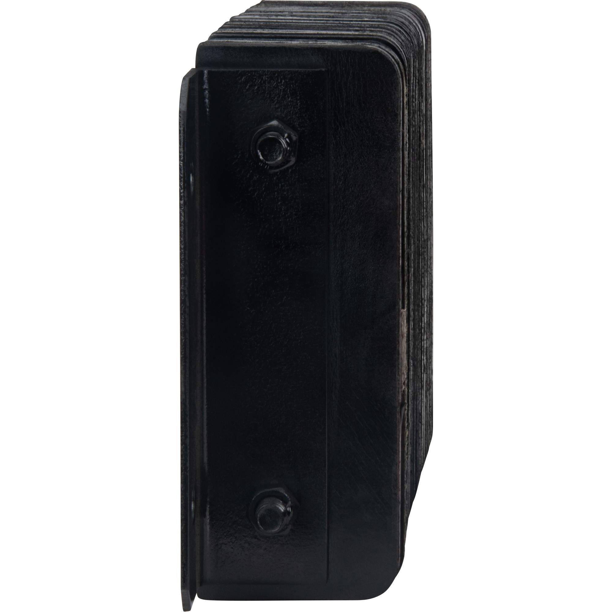 Laminated Dock Bumpers, Horizontal, Rubber, 18" W x 4" D x 12" H