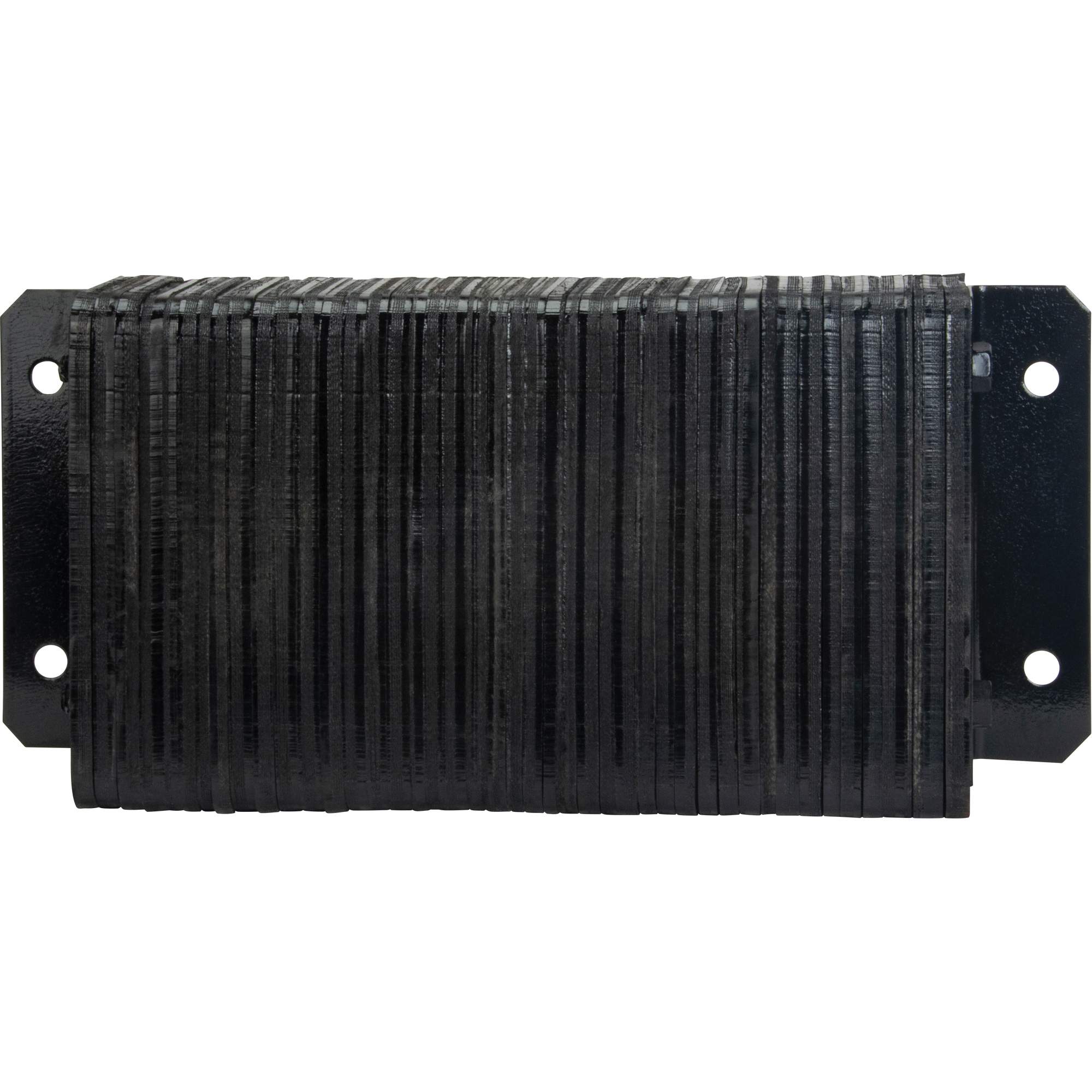 Laminated Dock Bumpers, Horizontal, Rubber, 24" W x 4" D x 12" H