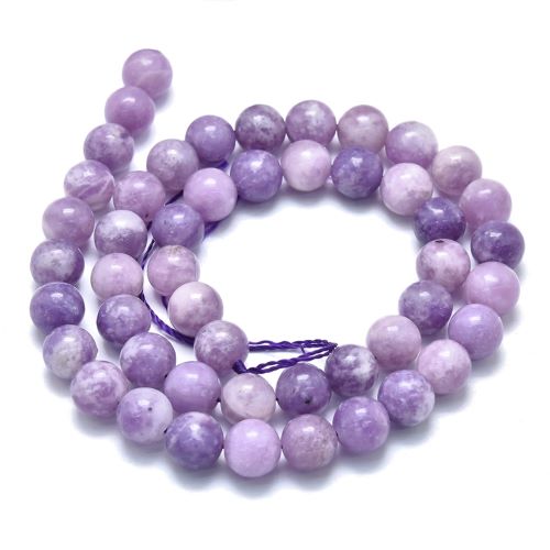 Lepidolite Gemstone Beads