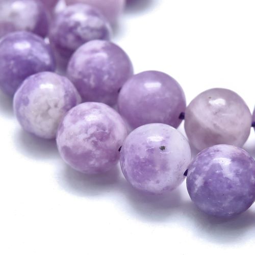 Lepidolite Gemstone Beads