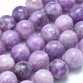 Lepidolite Gemstone Beads