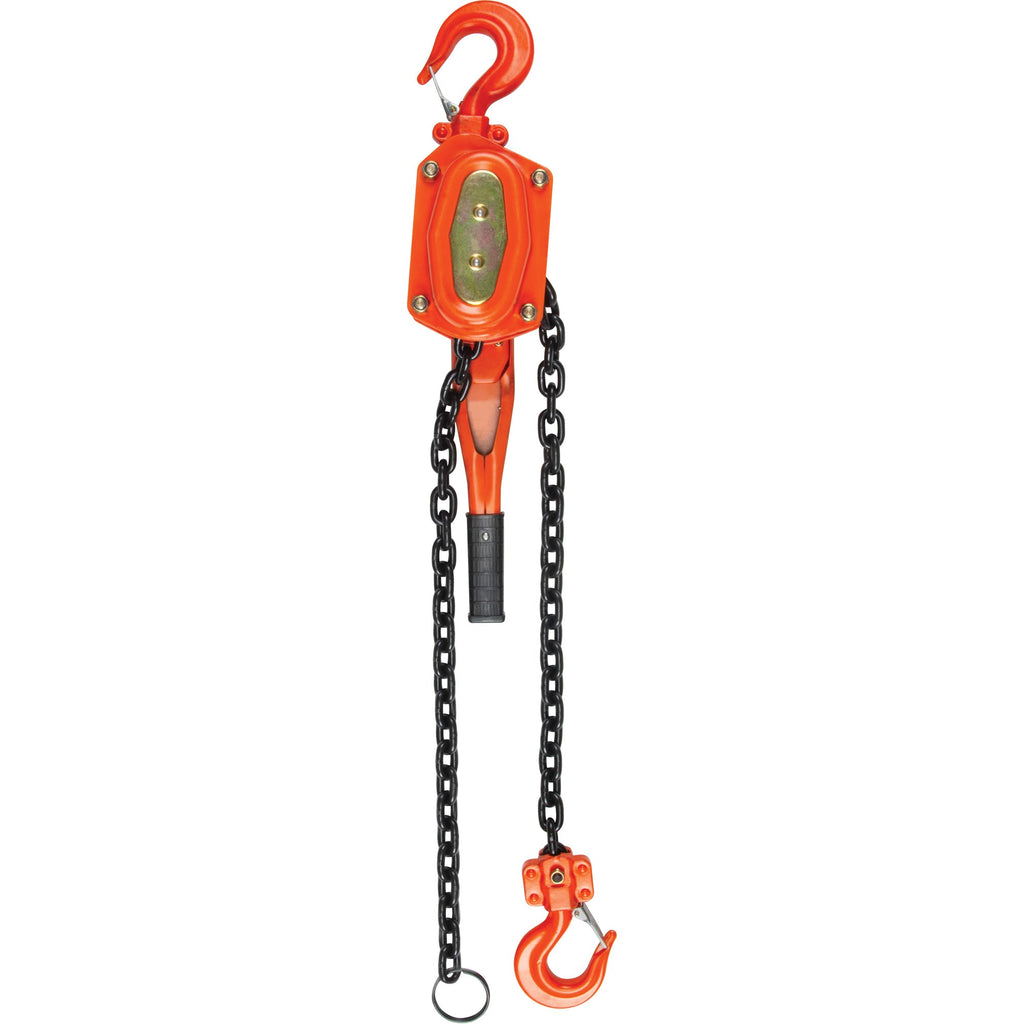 Lever Hoist, 5' Lift, 1500 lbs. (0.75 tons) Capacity, Alloy Steel Chain