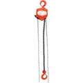 Chain Hoist, 10' Lift, 2000 lbs. (1 tons) Capacity, Alloy Steel Chain