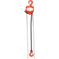 Chain Hoist, 20' Lift, 3000 lbs. (1.5 tons) Capacity, Alloy Steel Chain