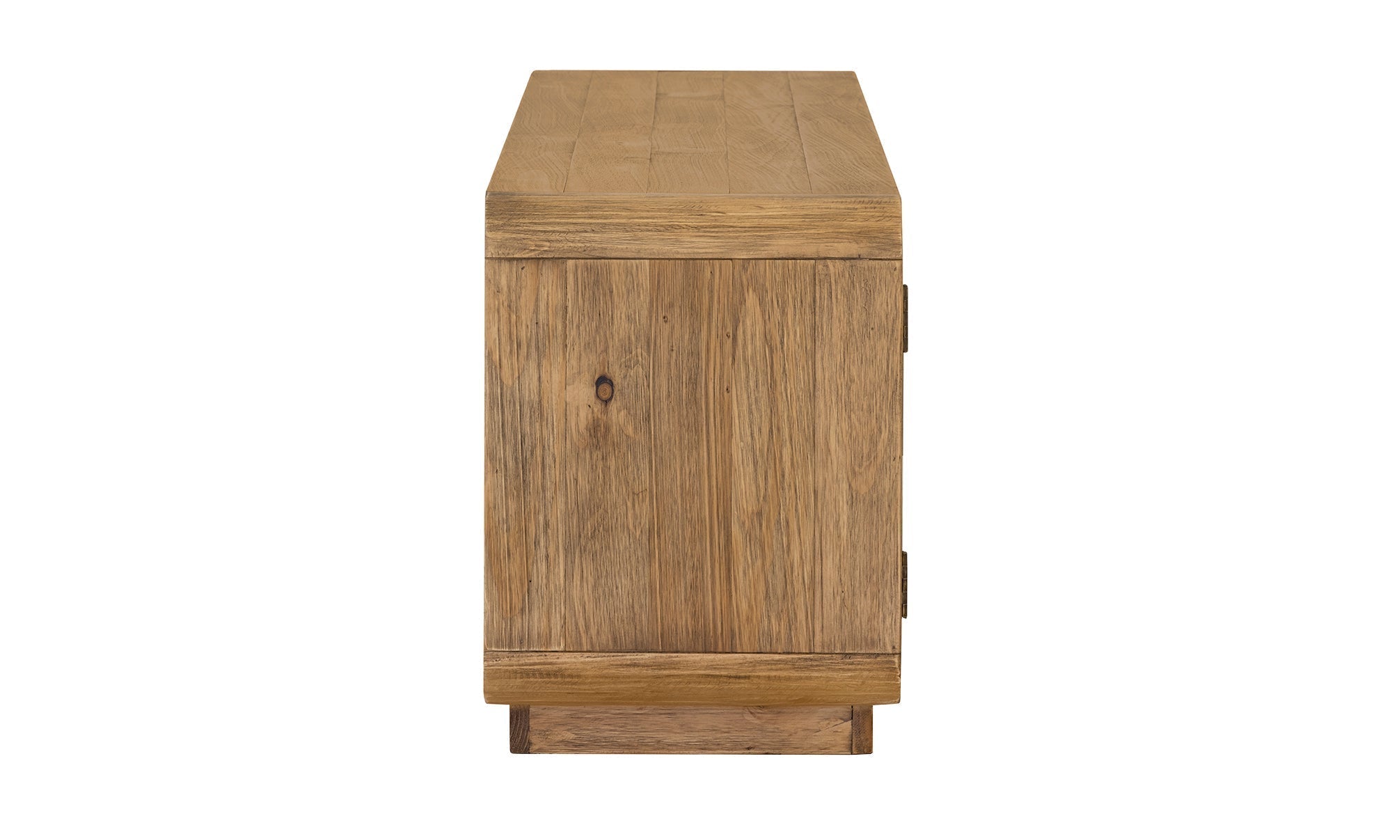 Machala Media Cabinet in Rustic Blonde