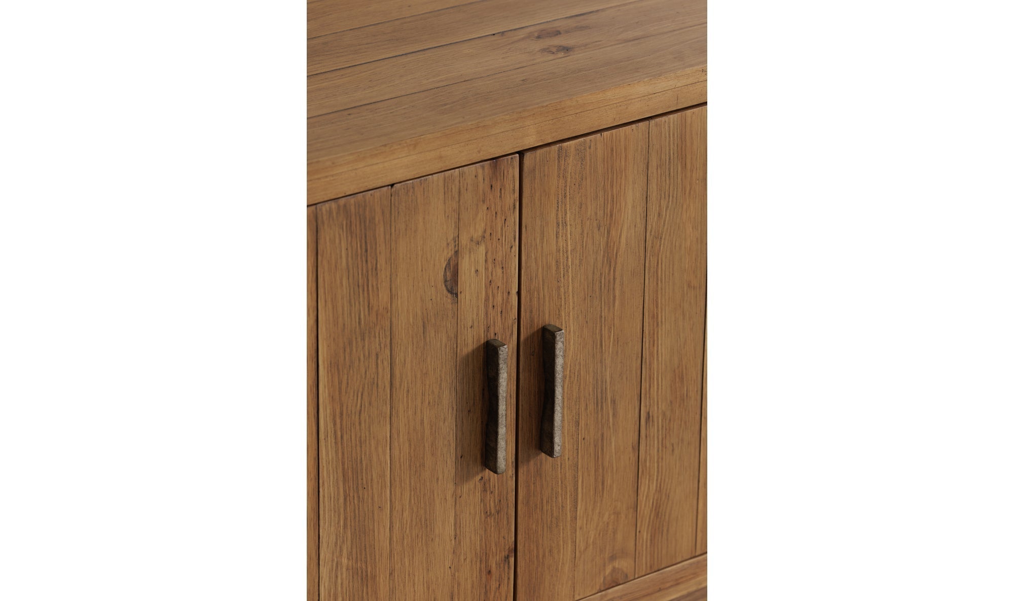 Machala Media Cabinet in Rustic Blonde