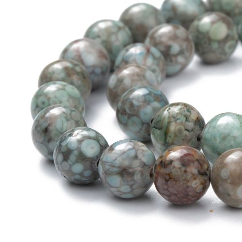 Maifan Cadet Blue Gemstone Bead