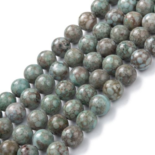 Maifan Cadet Blue Gemstone Bead