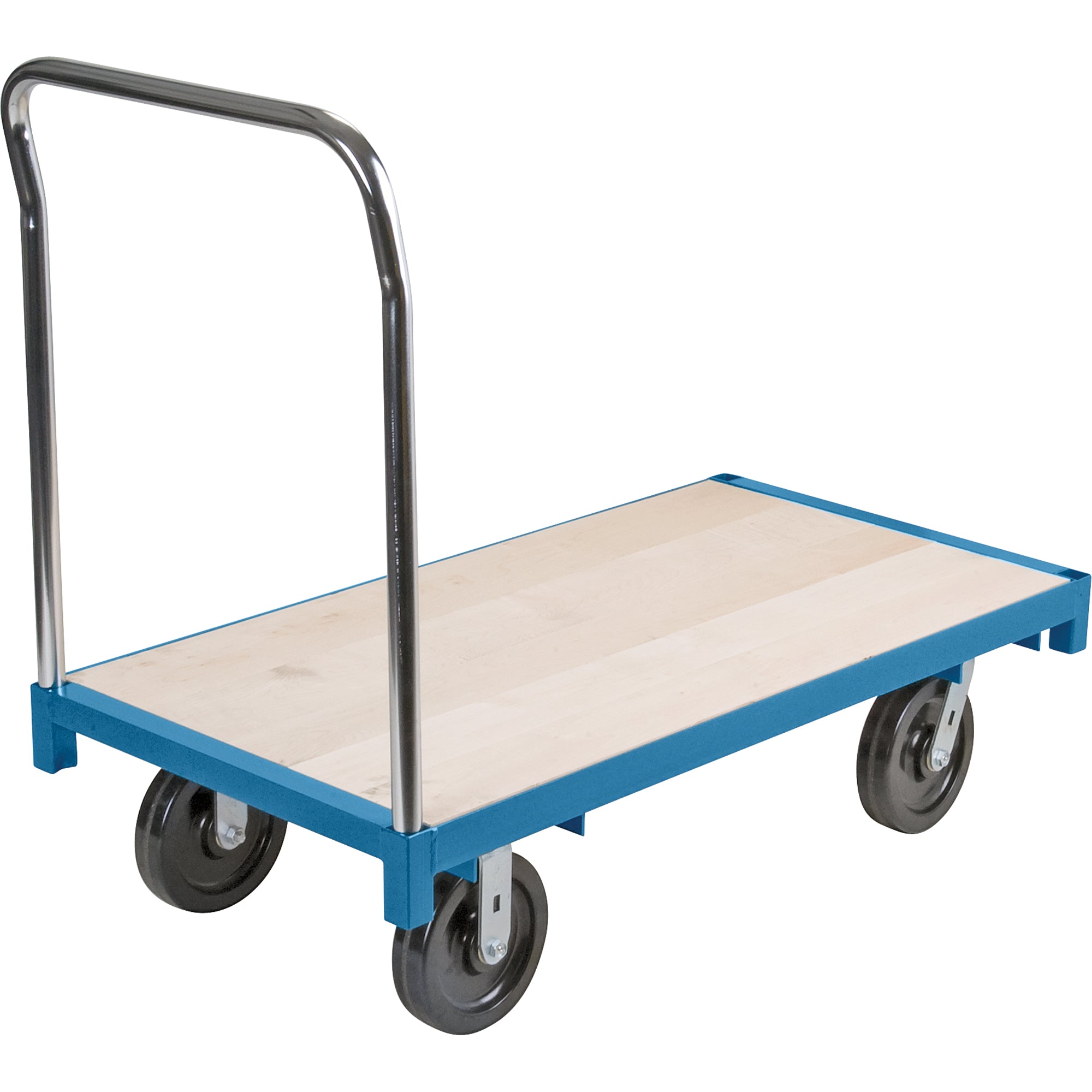 Heavy-Duty Platform Truck, 60" L x 30" W, 2500 lbs. Capacity, Nylon Casters