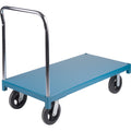 Heavy-Duty Platform Truck, 48" L x 24" W, 2000 lbs. Capacity, Rubber Casters