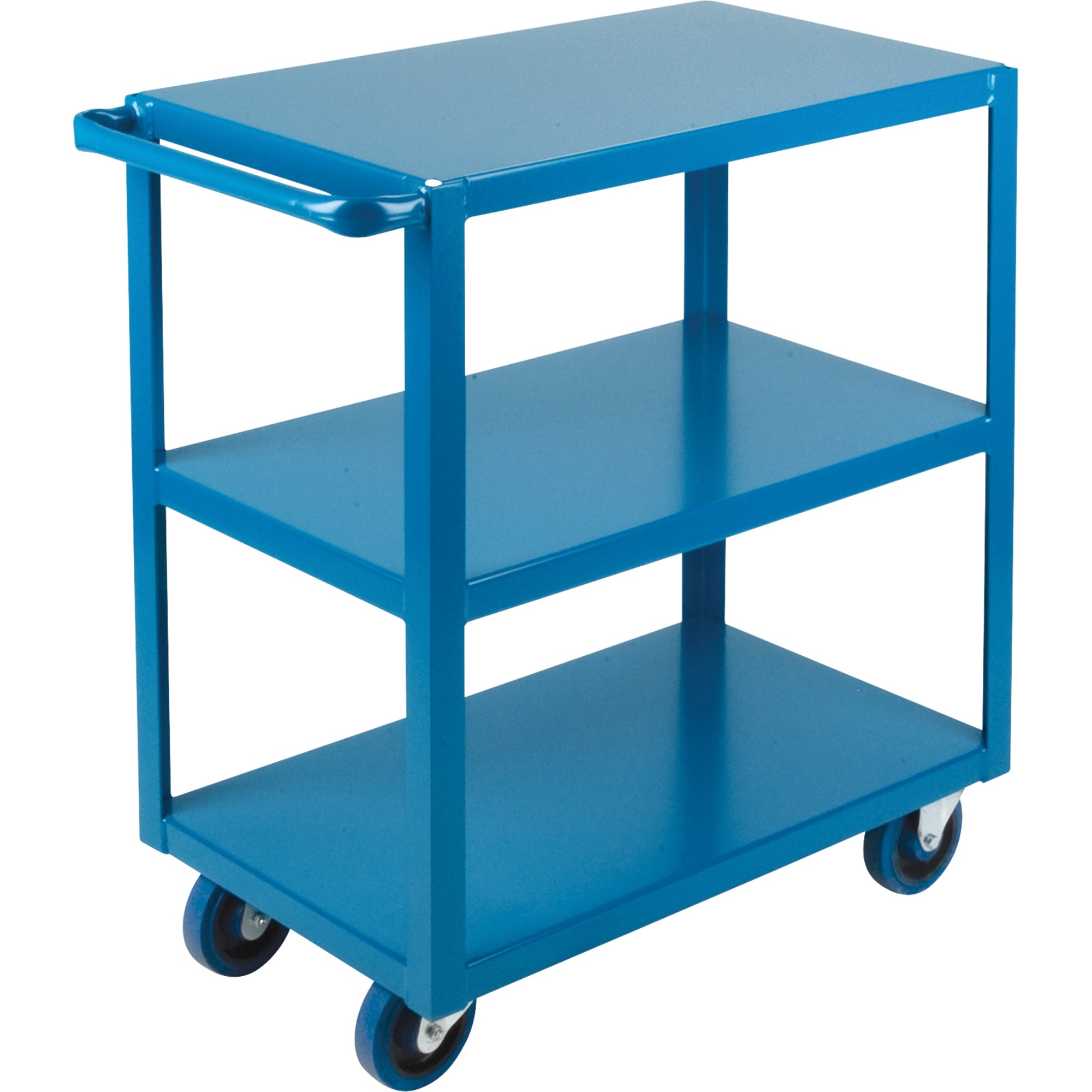 Heavy-Duty Shelf Cart, 3 Tiers, 18" W x 48" H x 30" D, 1200 lbs. Capacity