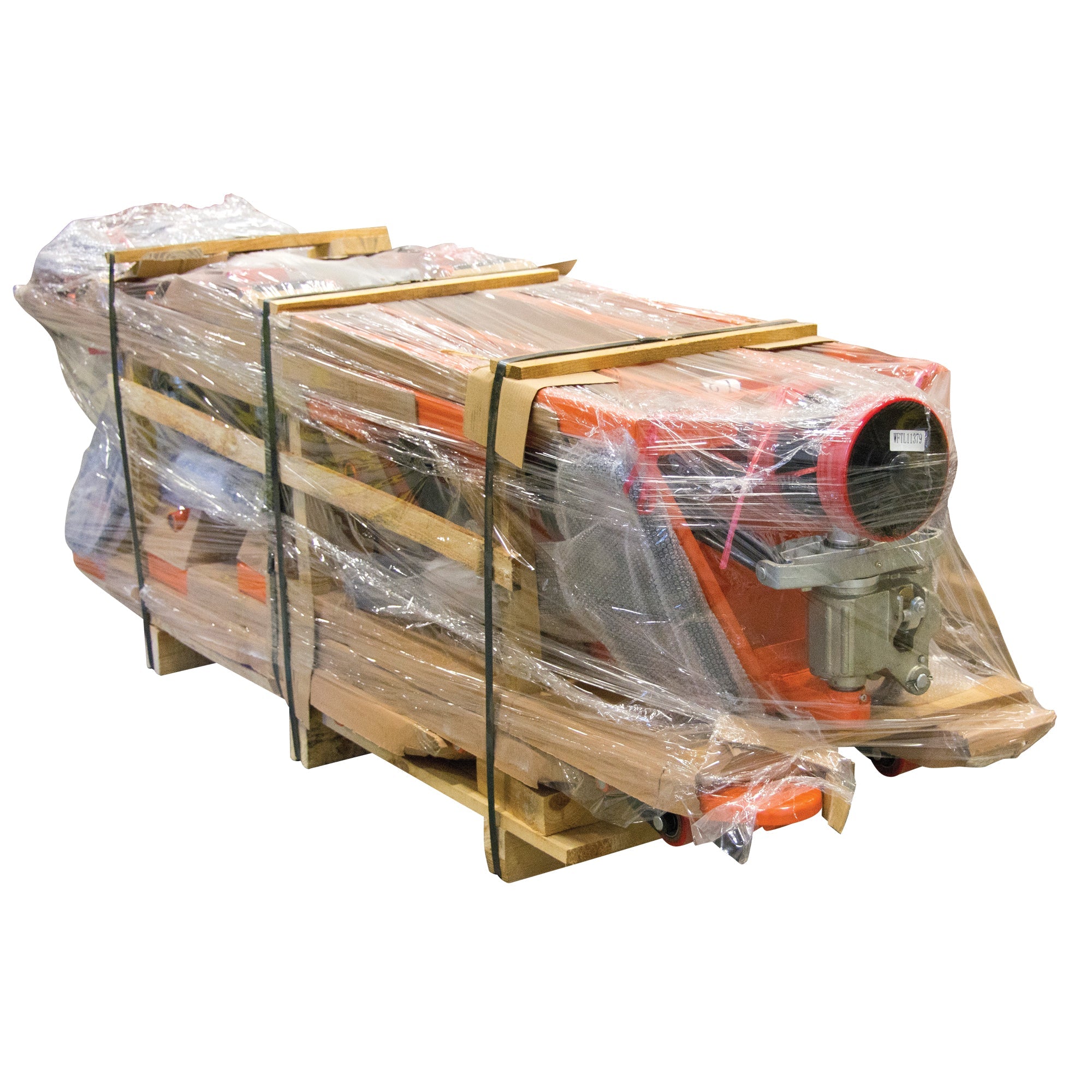 Heavy-Duty Manual Pallet Truck, Steel, 36" L x 27" W, 5500 lbs. Capacity