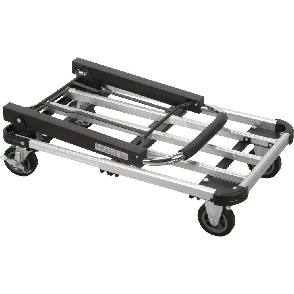 Foldable Platform Trucks, Aluminum, 300 lbs., 28" L x 16" W, 32" High