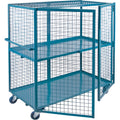 Wire Mesh Truck, 2 Tiers, 39" L x 26" W x 62.5" H, 1200 lbs. Cap.