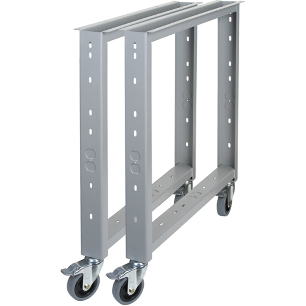 Workbench - Legs, Steel, 22" D x 32" H, Pair