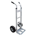 Knocked Down Hand Truck, Dual Handle, Aluminum, 50-5/8" Height, 500 lbs. Capacity