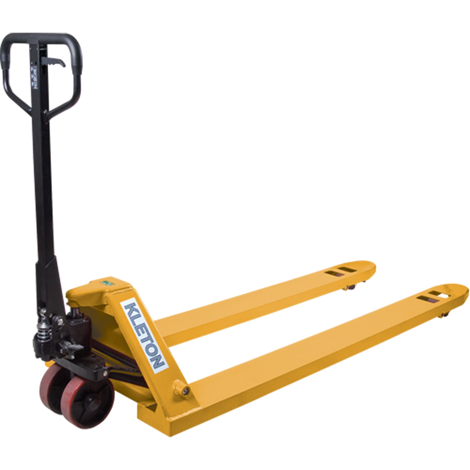 Long Fork Manual Pallet Truck, Steel, 72" L x 27" W, 5500 lbs. Capacity