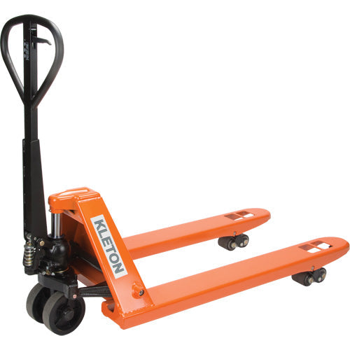 Super Heavy-Duty Manual Pallet Truck, Steel, 48" L x 27" W, 11000 lbs. Capacity