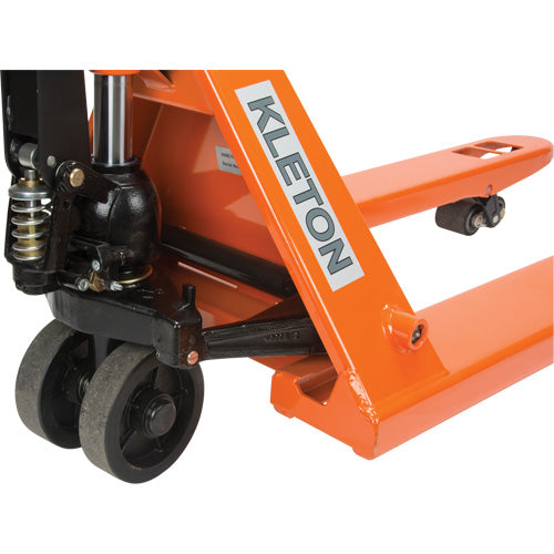 Super Heavy-Duty Manual Pallet Truck, Steel, 48" L x 27" W, 11000 lbs. Capacity