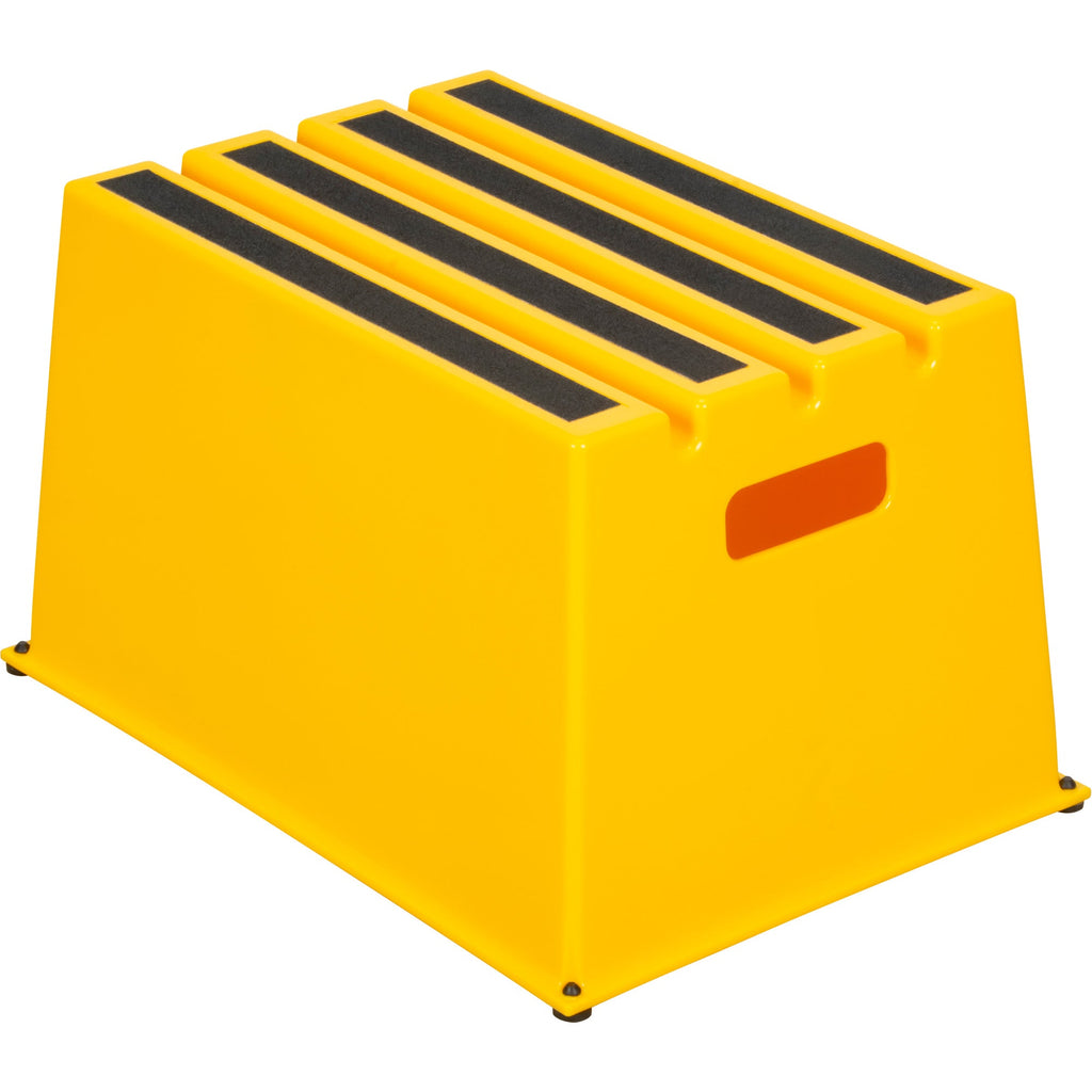 Industrial Step Stool, 20-7/8" x 12-3/16" x 12" High