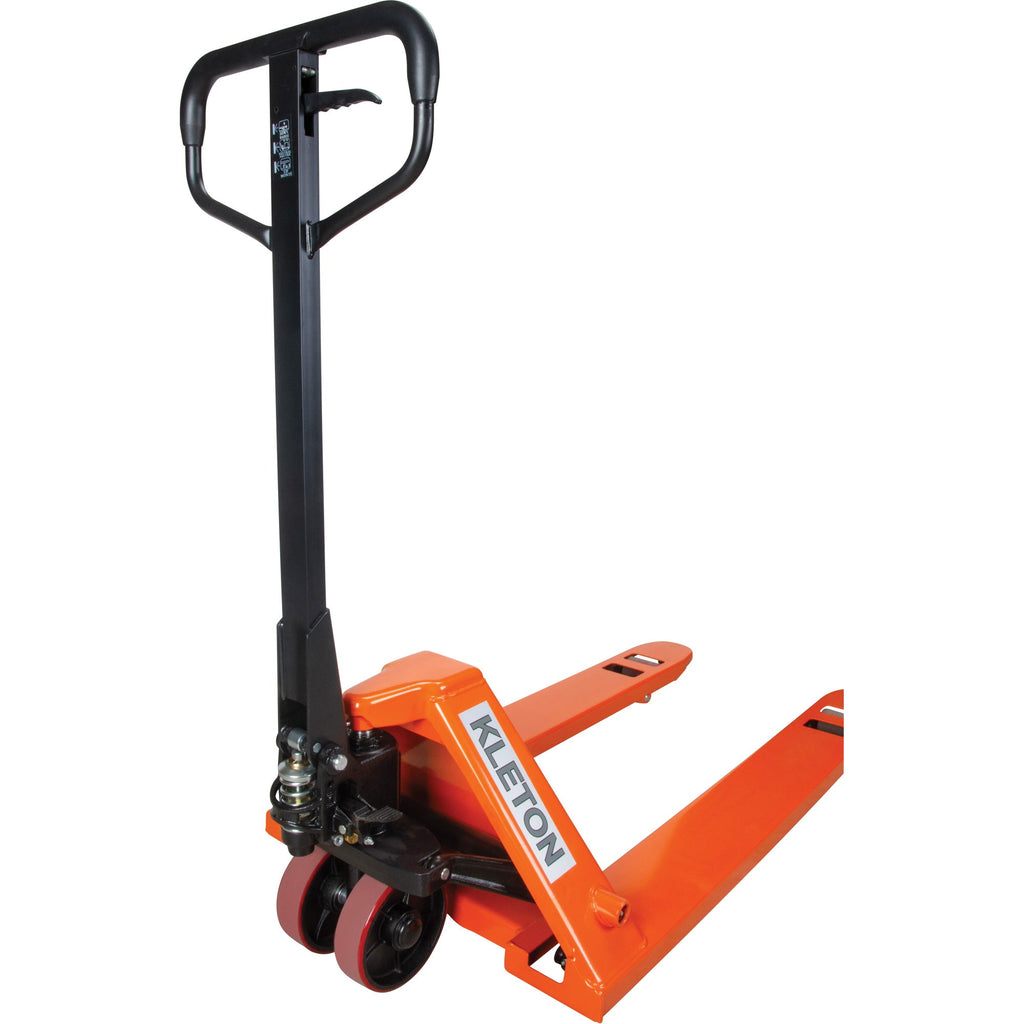 Quick-Lift Manual Pallet Truck, Steel, 48" L x 27" W, 5500 lbs. Capacity
