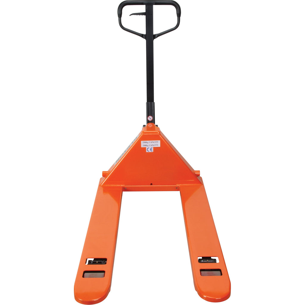 Quick-Lift Manual Pallet Truck, Steel, 48" L x 27" W, 5500 lbs. Capacity
