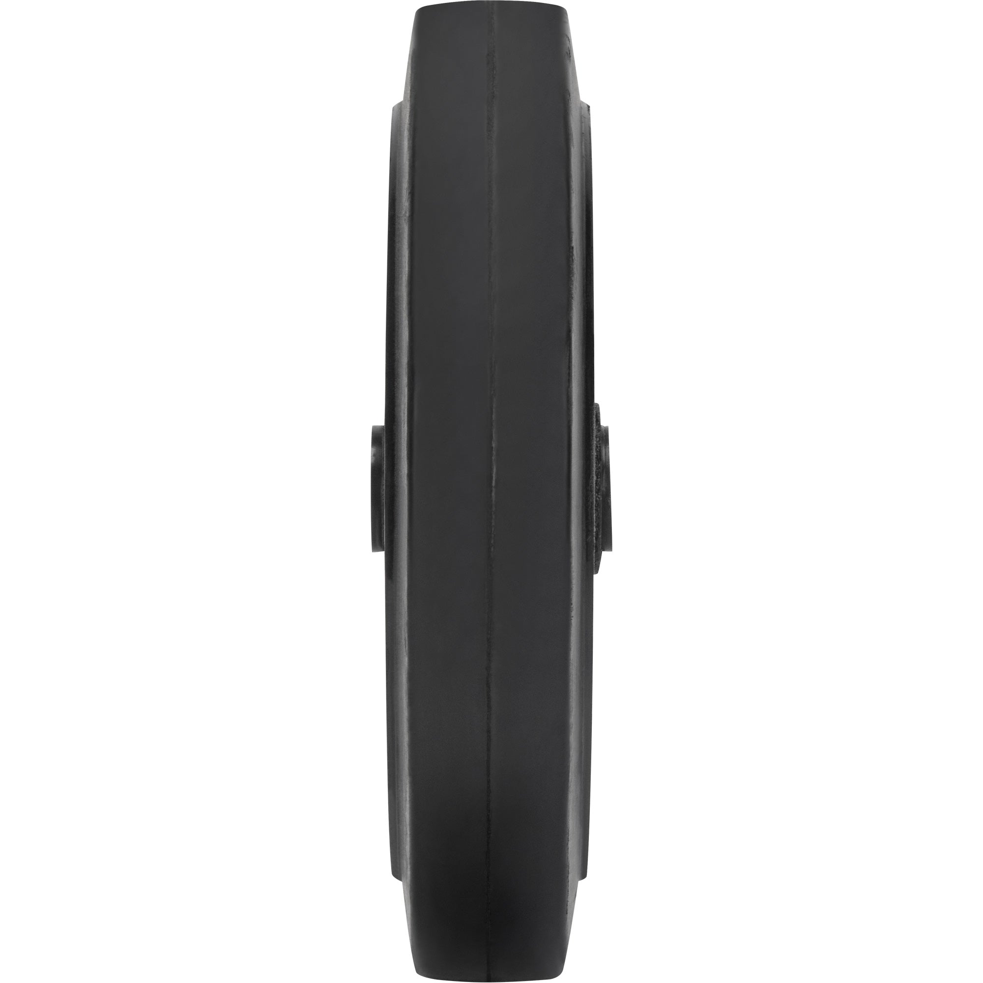 Mold-On Rubber Wheel, 10" (254 mm) Dia. x 2" (50.8 mm) W, 948 lbs. (430 kg) Capacity