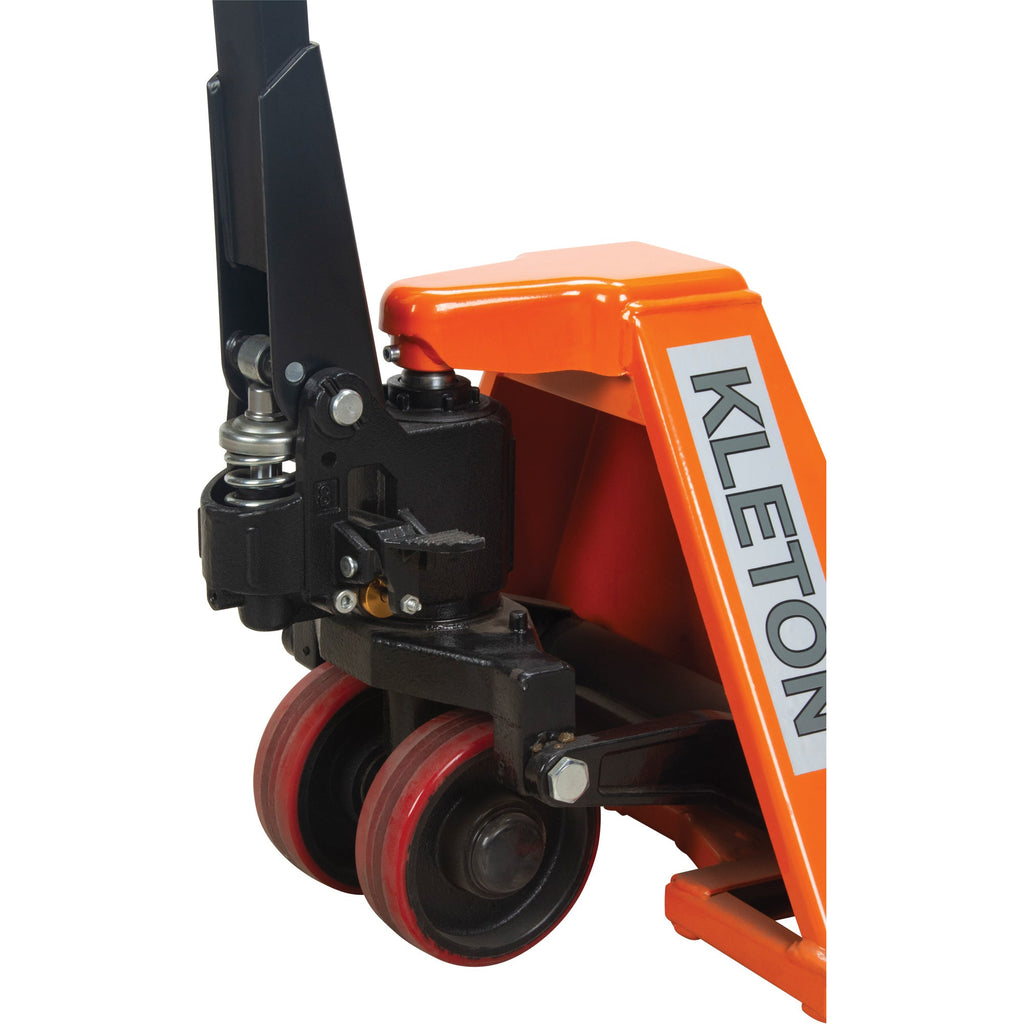Low Profile Hydraulic Pallet Trucks, 48" L x 20.5" W, 3300 lbs. Cap.