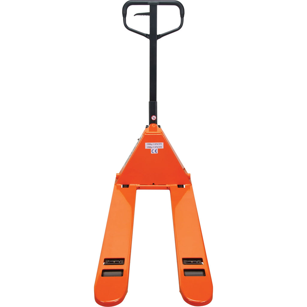 Low Profile Hydraulic Pallet Trucks, 48" L x 20.5" W, 3300 lbs. Cap.