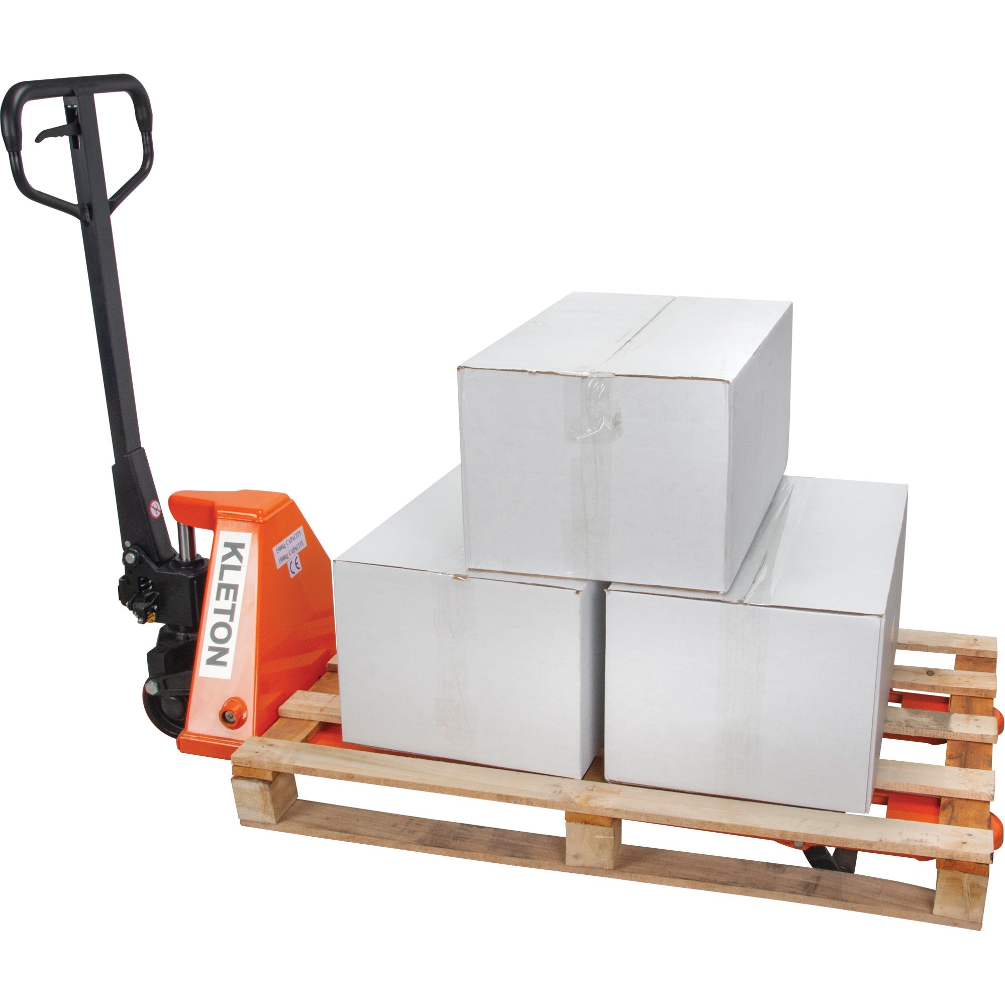 Low Profile Hydraulic Pallet Trucks, 48" L x 20.5" W, 3300 lbs. Cap.
