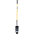 Drain Spade Shovel, Tempered Steel, 14" x 6" Blade, 46" L, Straight Handle