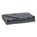 Disposable Grey Blanket - Polyester Blend